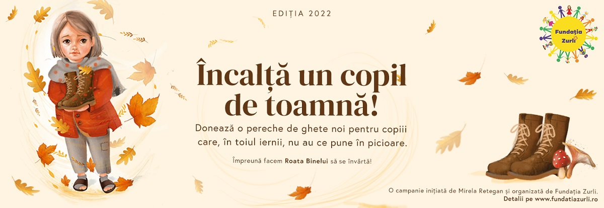 A debutat Campania „Încalță un copil, de toamnă”