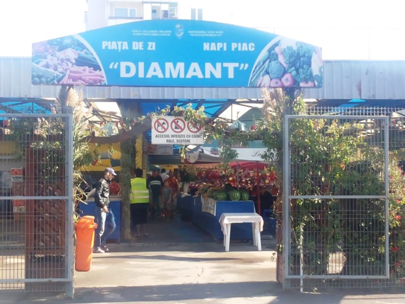 Piața Diamant din Târgu Mureș intră în reabilitare