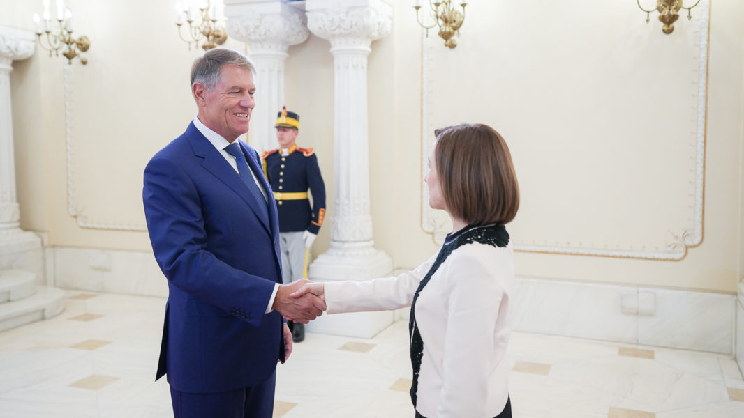 Preşedinta Republicii Moldova, Maia Sandu este din nou în România