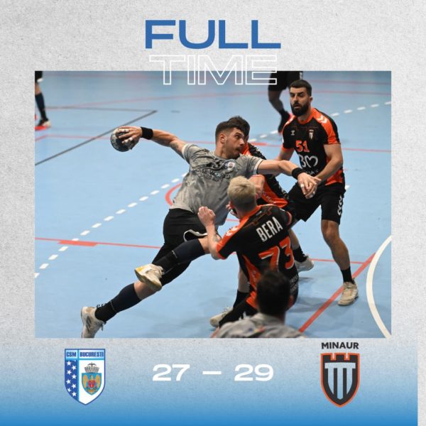 Handbal masculin, scoruri identice!