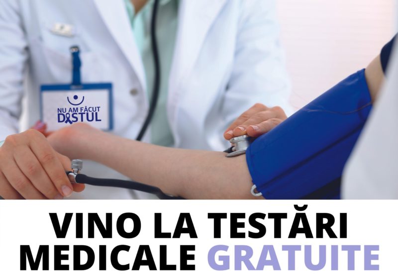 Peste 1.000 de persoane s-au prezentat la testări organizate de Federaţia Asociaţiilor Bolnavilor de Cancer