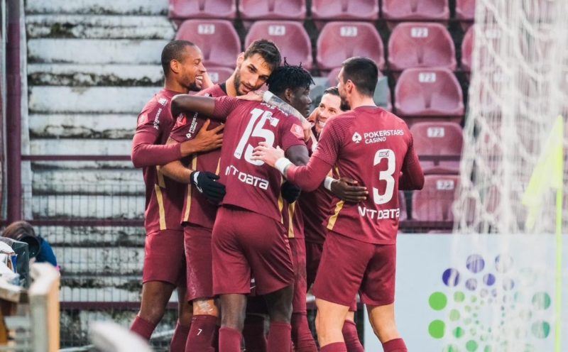 CFR câștigă derby-ul restant cu FCSB