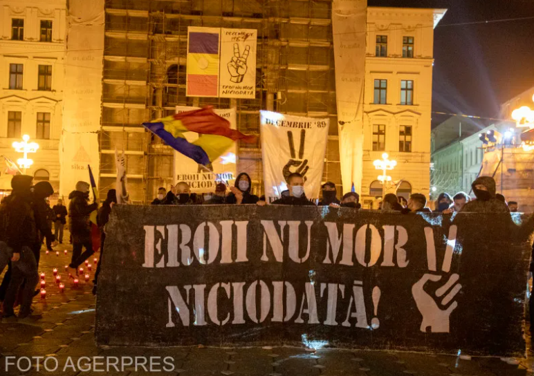 Este zi de doliu astăzi la Timişoara – sunt comemoraţi eroii căzuţi în Revoluţia de acum 33 de ani
