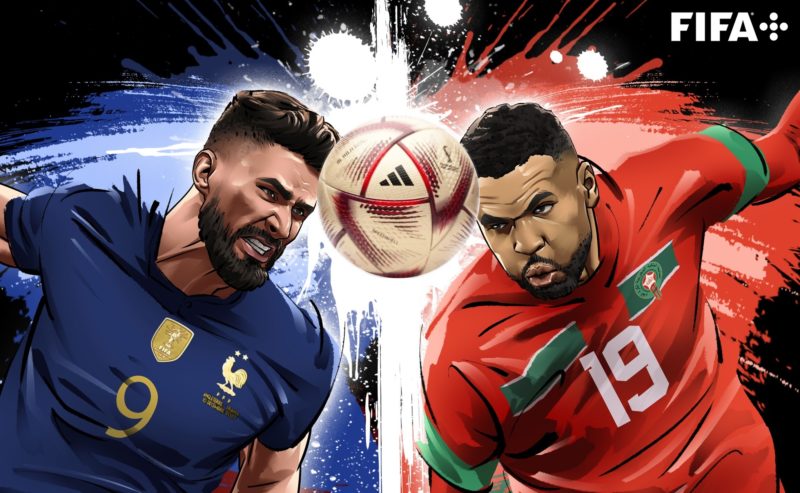 Franța și Maroc, duel pentru finala Cupei Mondiale
