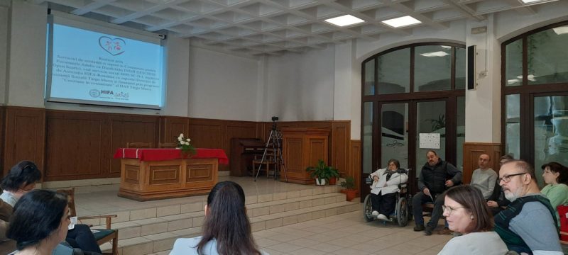 Persoanele cu dizabilități atenționează autoritățile din Tg. Mureș asupra dificultăților cu care se confruntă