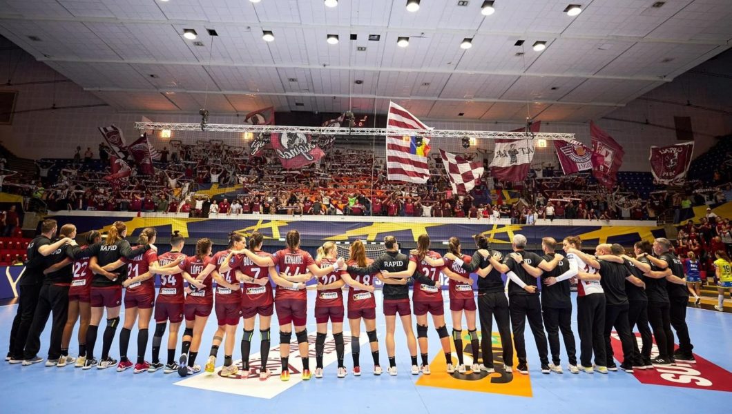 Rapid și CSM București dispută noi jocuri în Liga Campionilor