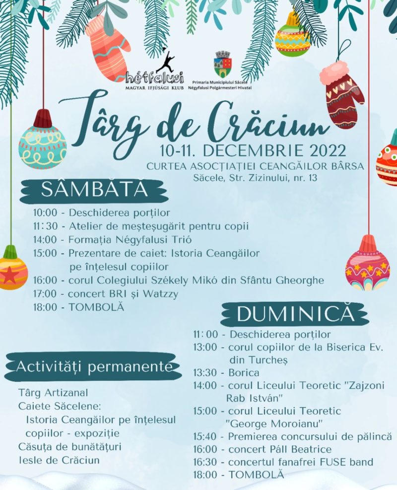 Târg de Crăciun la Săcele
