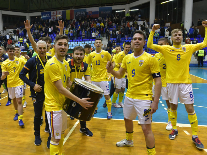 România – Estonia 7-1, la futsal