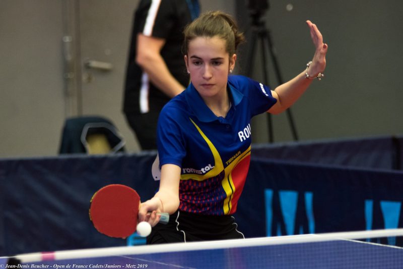 Mureșeanca Ungvari Evelyn, la Europenele de tenis de masă