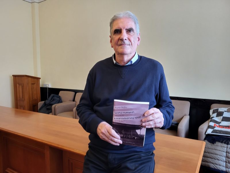 “Sportul mureșean, ieri și astăzi”, o nouă carte, bilingvă, a publicistului sportiv Aurel Rațiu