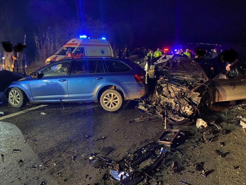 Accident cu 6 victime la Bălăușeri
