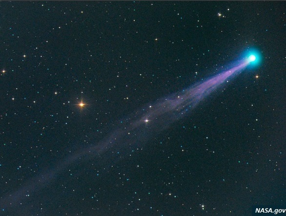 Cometa verde ne vizitează din nou, după o absență de 50.000 de ani!