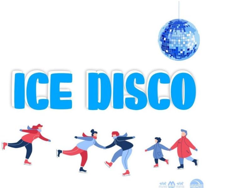 Ice party la patinoarul acoperit din Sângeorgiu de Mureș