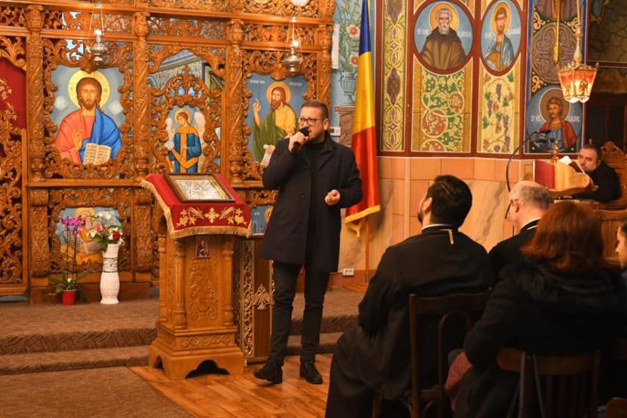 Omagiu adus poetului Mihai Eminescu la Târgu Mureș