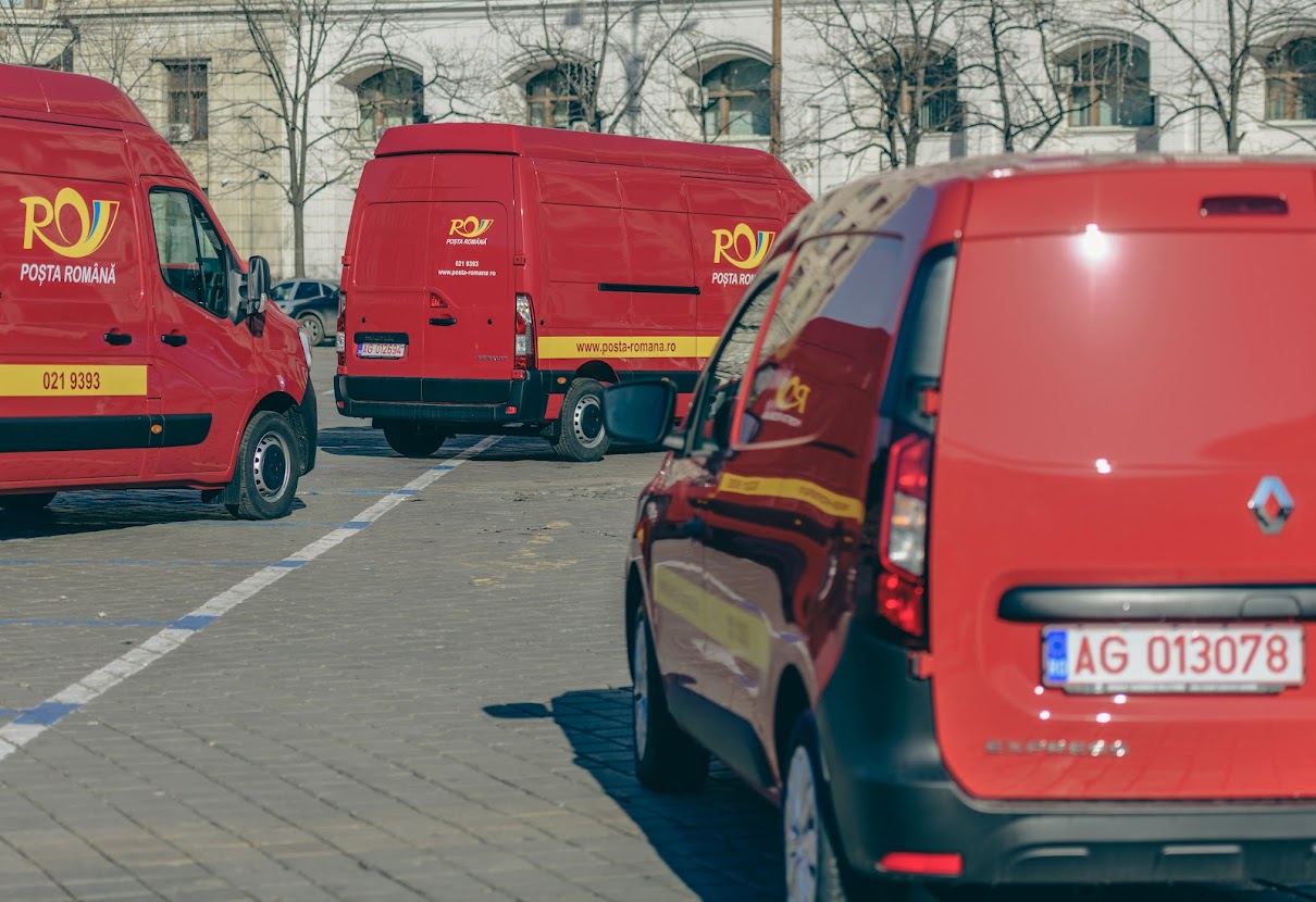 5 autoutilitare noi au ajuns la Poșta Mureș
