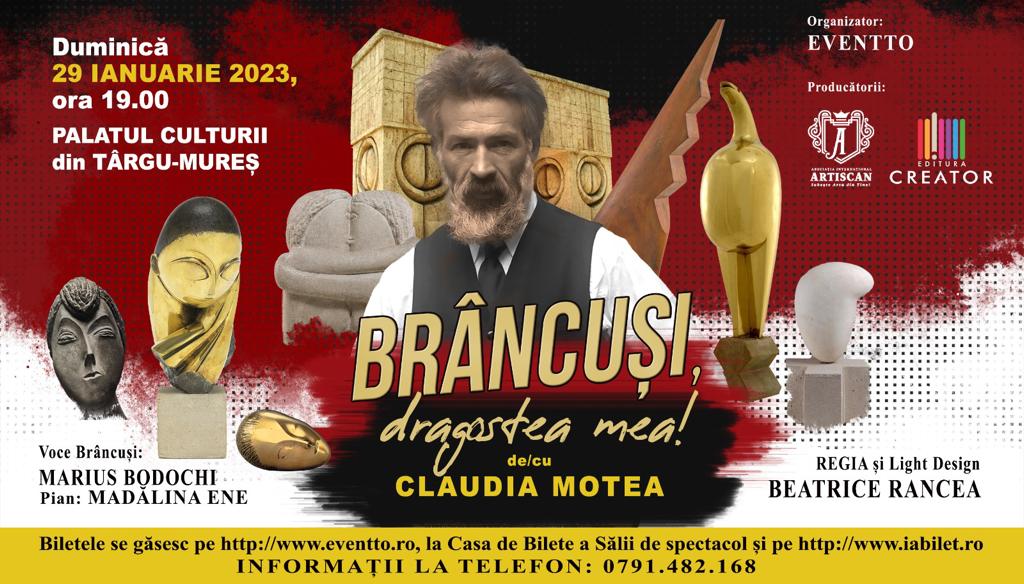Spectacol de teatru despre iubirile și muzele lui Brâncuși