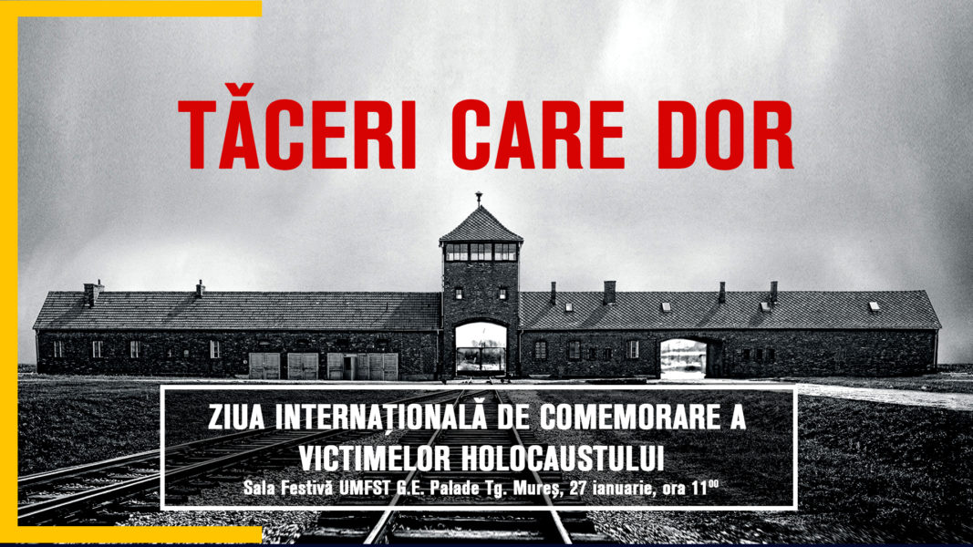 UMFST Târgu Mureș marchează Ziua Internațională de Comemorare a Victimelor Holocaustului
