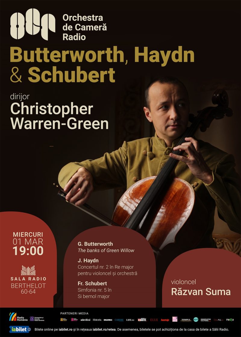 Dirijorul Christopher Warren-Green, invitat la Sala Radio
