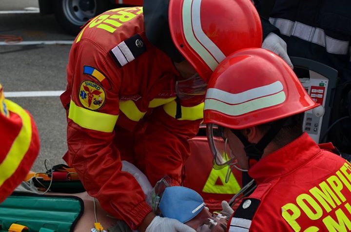 Trei persoane rănite într-un accident rutier produs în Harghita