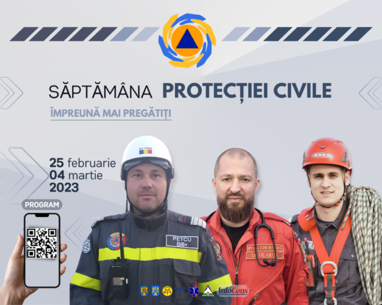 Începe săptămâna dedicată protecției civile