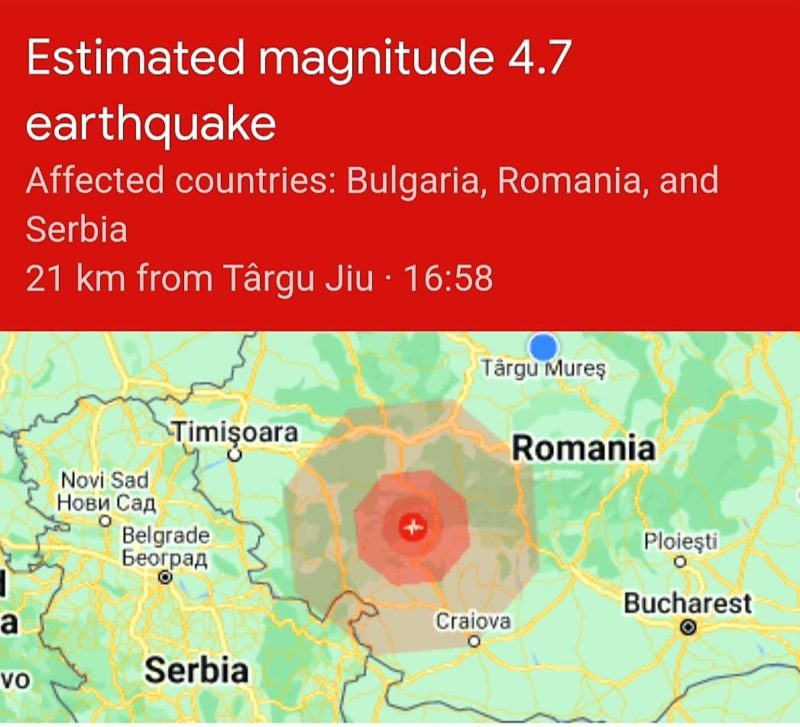 Cutremur de 5,2 grade, în Oltenia