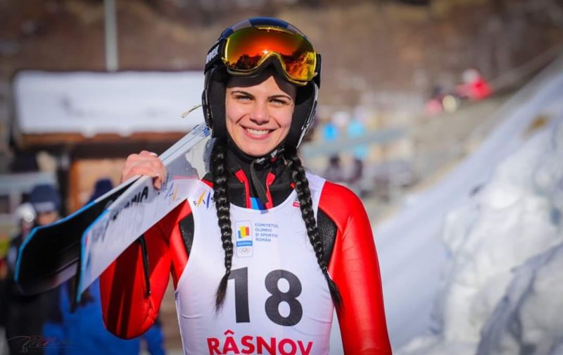 Daniela Haralambie, locul 25 la Cupa Mondială de sărituri cu schiurile