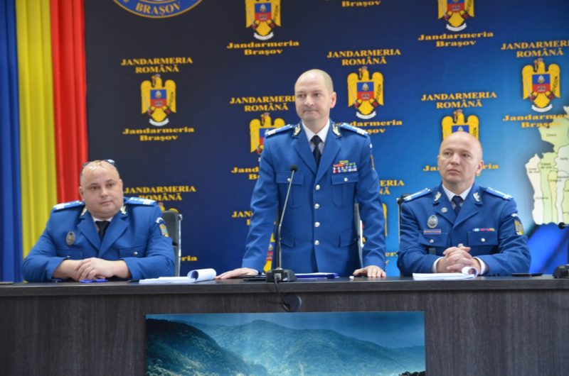Comandant nou la Gruparea de Jandarmi Mobilă Brașov
