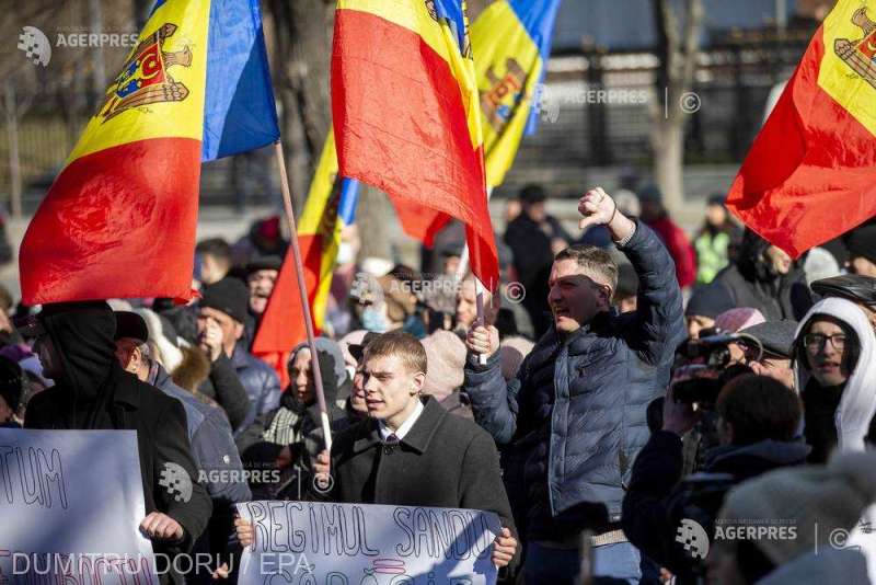 Miting antiguvernamental la Chișinău