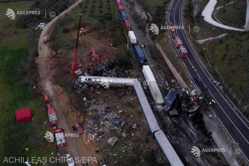 MAE: Un cetăţean român, identificat printre persoanele decedate în accidentul feroviar din Grecia