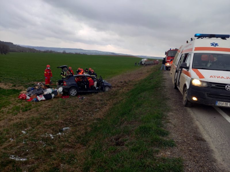 Două persoane rănite într-un accident produs pe DN13, în județul Brașov Două persoane rănite într-un accident produs pe DN13, în județul Brașov