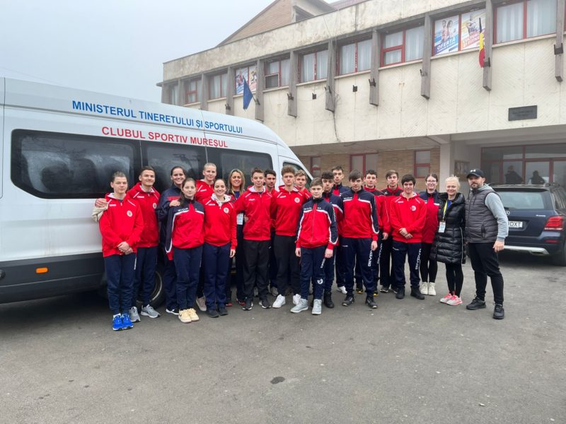 Șapte medalii pentru canotorii mureșeni la Naționalele de ergometru