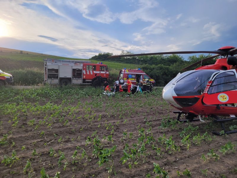 Grav accident rutier ieri în Mureș
