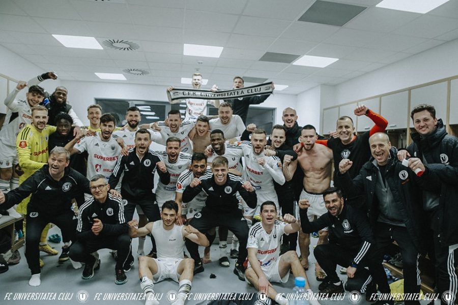 U Cluj, în semifinalele Cupei la fotbal