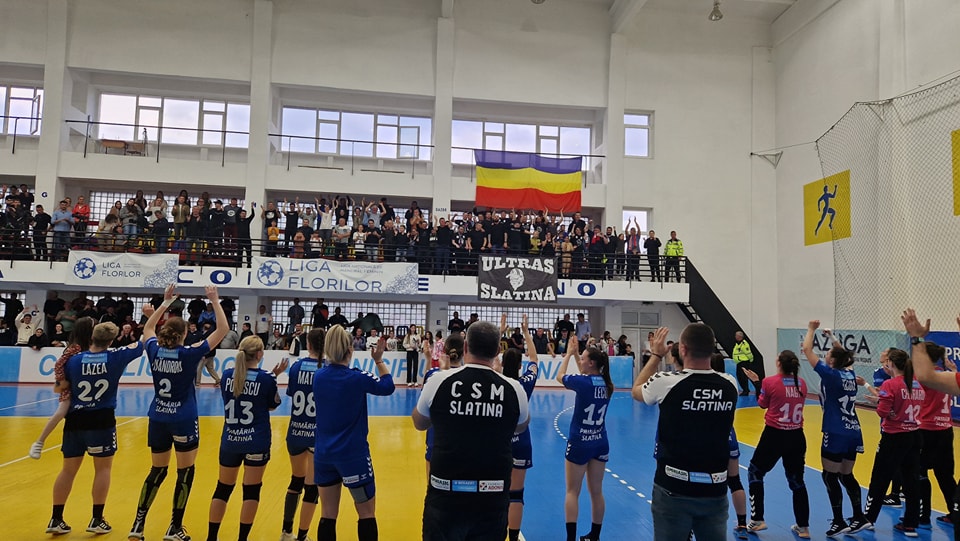 Slatina a învins Zalăul la handbal feminin