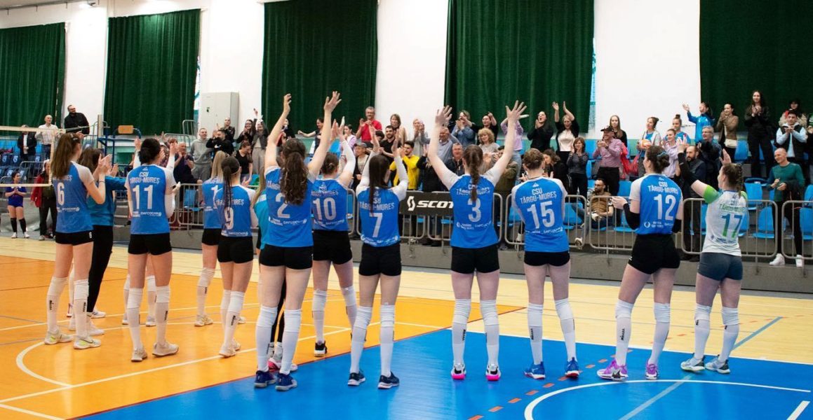 Volei feminin: eșec neașteptat pentru CSU Tg.Mureș