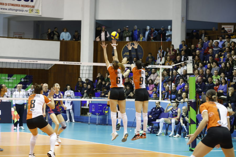 Alba Blaj a pierdut primul meci al finalei de volei