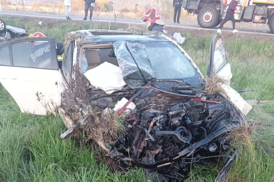 Accident cu două victime la Brâncovenești