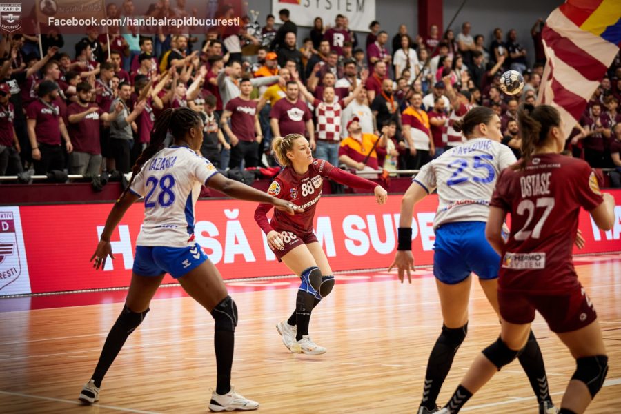 Rapid și CSM București luptă pentru Final Four-ul Ligii Campionilor