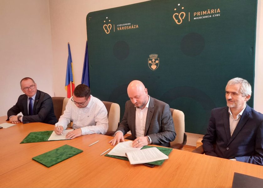 A fost semnat contractul de proiectare a centurii rutiere a municipiului Miercurea Ciuc