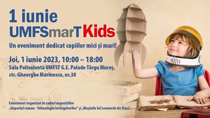 Ateliere educaționale de Ziua Copilului, la UMFST Târgu Mureș