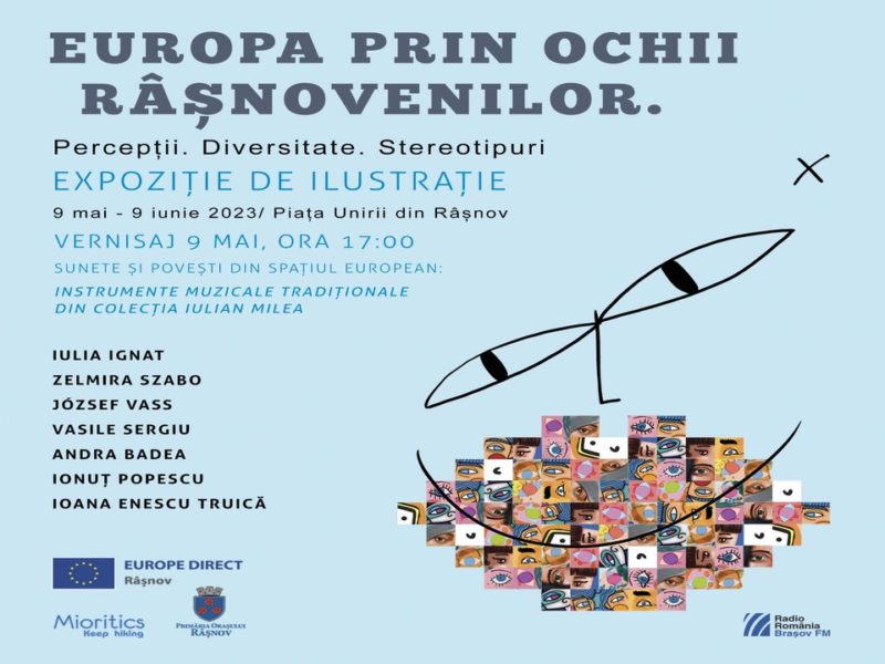 Vernisaj de Ziua Europei, la Râșnov