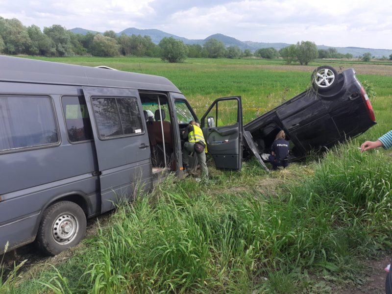 Accident cu 3 autoturisme, în județul Mureș