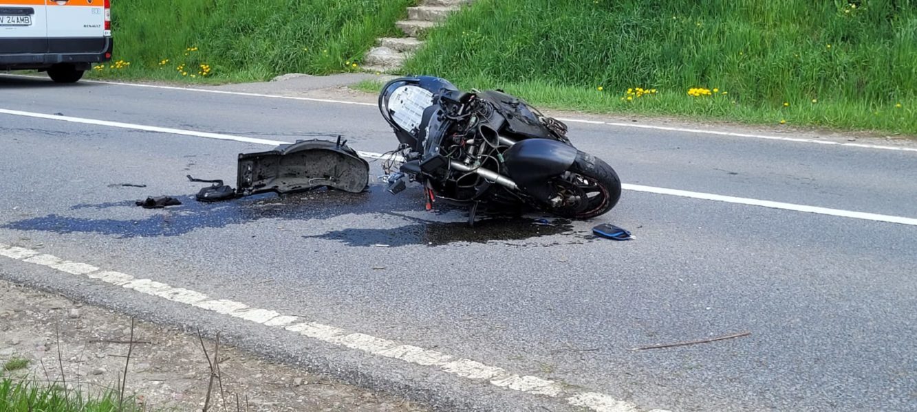Un motociclist a murit în urma unui accident produs în județul Covasna