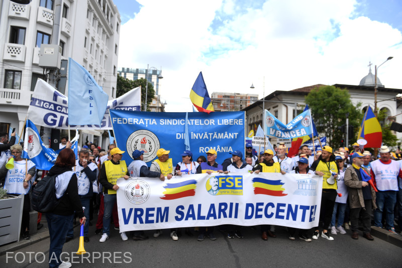 protest educatie salarii