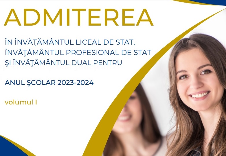 Broșurile admiterii la liceu în 2023 vor fi prezentate mâine Broșurile admiterii la liceu în 2023 vor fi prezentate mâine