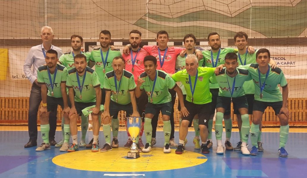 Bănățenii, medaliați cu bronz în Liga I de futsal