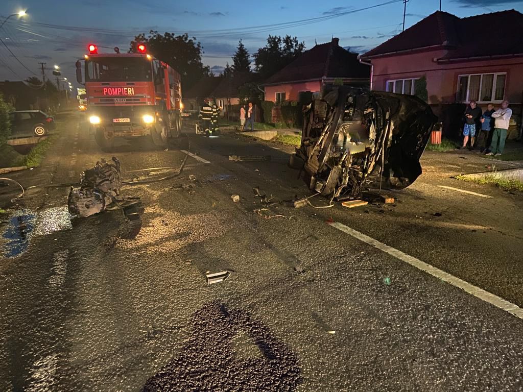  Accident rutier în această dimineață în Mureș