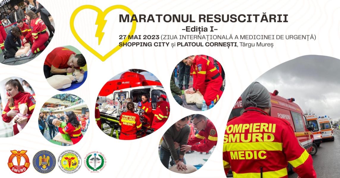 Maratonul Resuscitării, sâmbătă, la Tg.Mureș