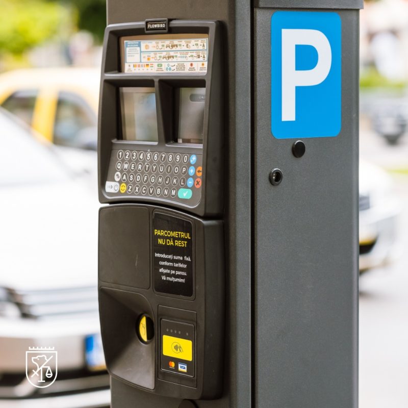 Primele parcometre, în centrul Tg Mureșului
