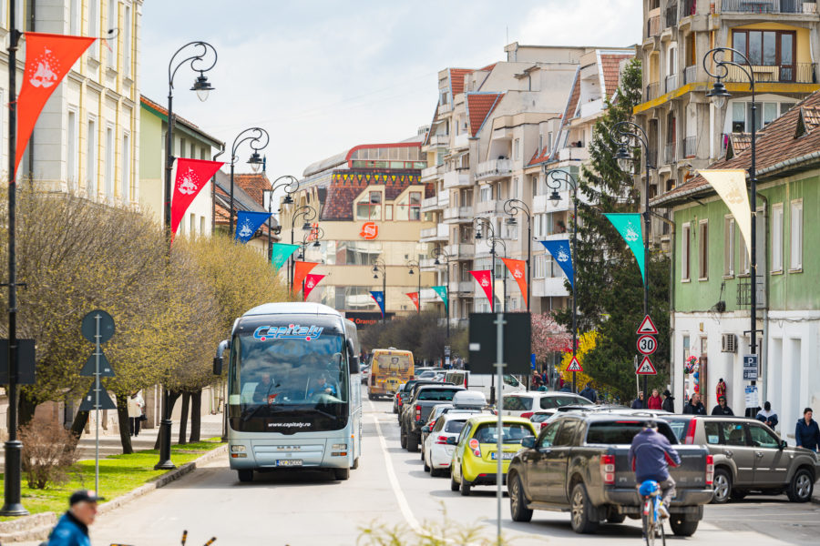 Joi și vineri, restricţii de circulaţie în mun. Sfântu Gheorghe